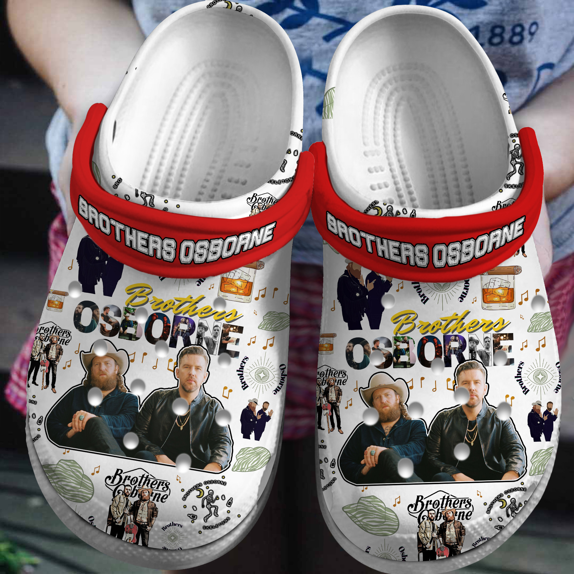 Brothers Osborne Crocss Clogs For Men Women And Kid Ym4Arkga