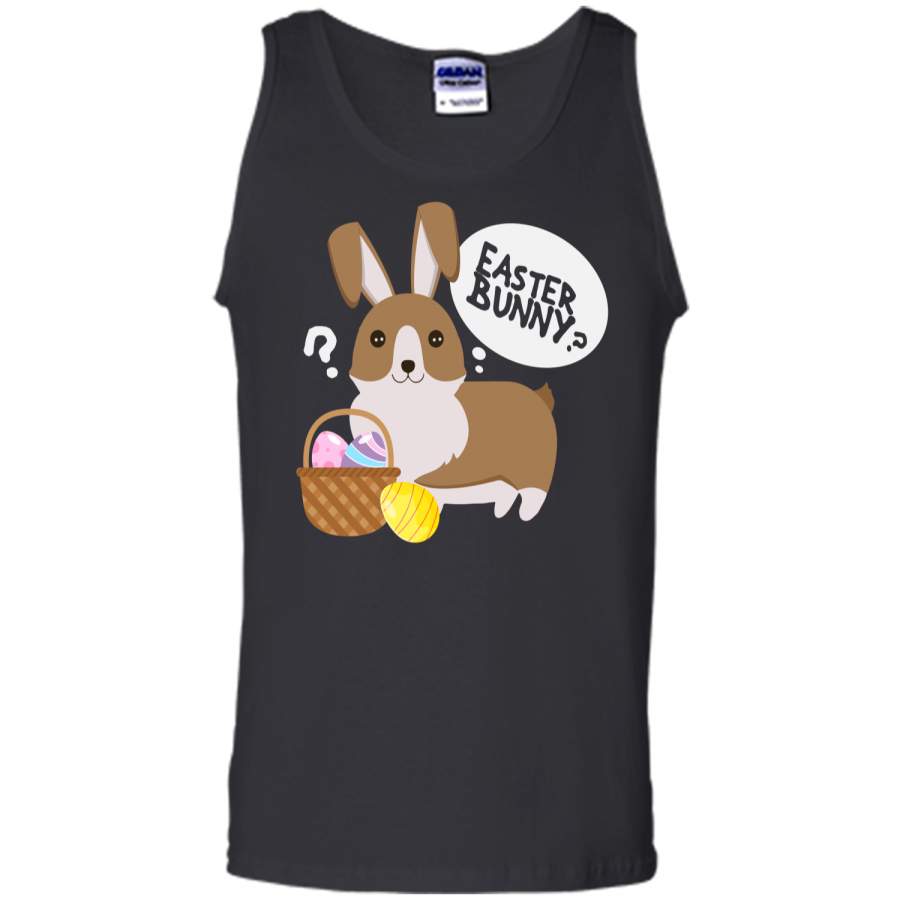 Corgi Easter Funny Shirt for Boys Girls Love Dog Puppy Tank Top