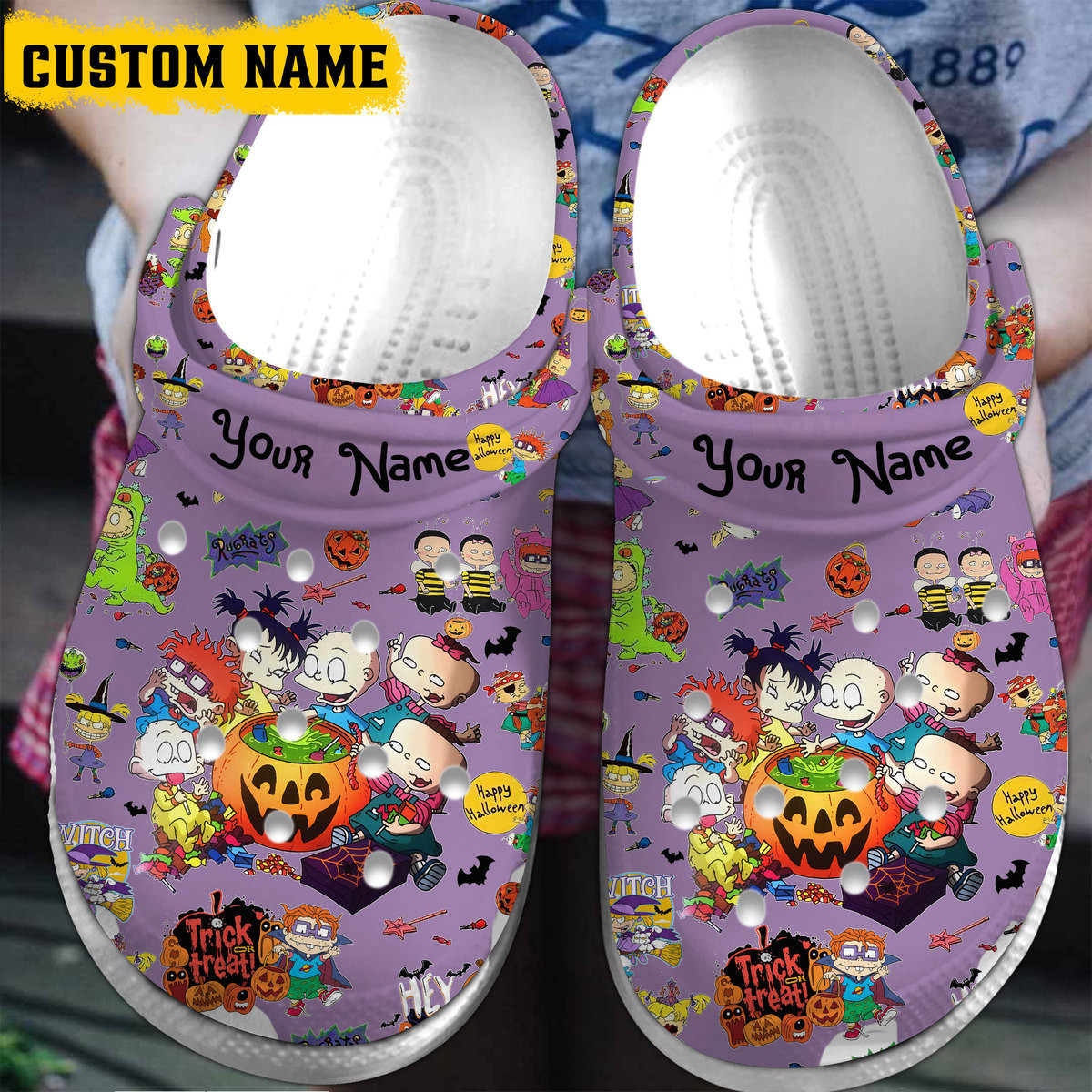 Rugrats Tv Series Crocss Clogs For Men Women And Kid Ugekbj7B-2