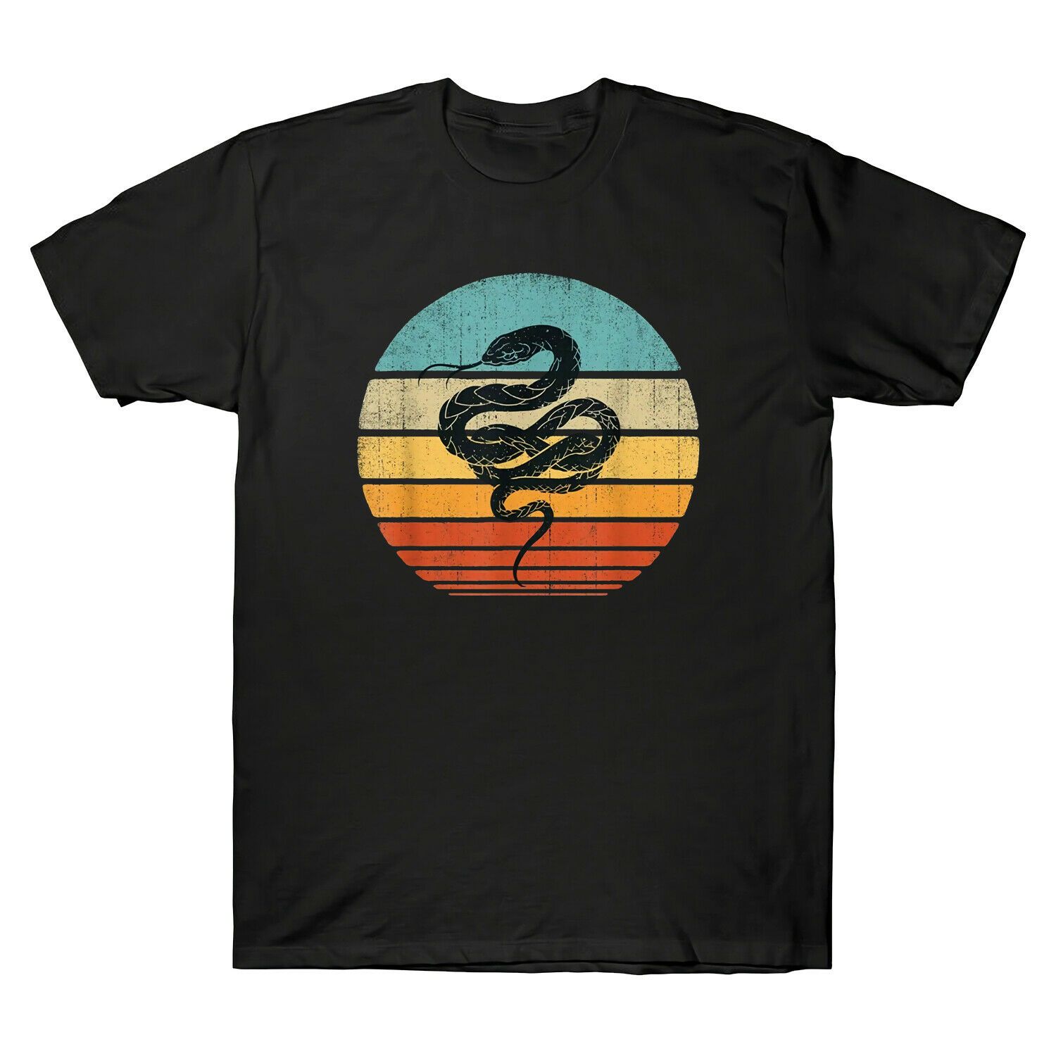 Snake Retro Vintage Style 60S 70S Gifts Animal Men’s T-Shirt