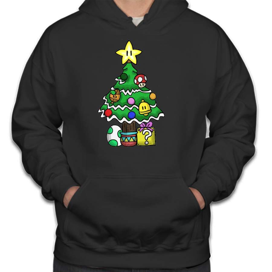 Super Mario – Mushroom Kingdom Christmas (Old) Hoodie