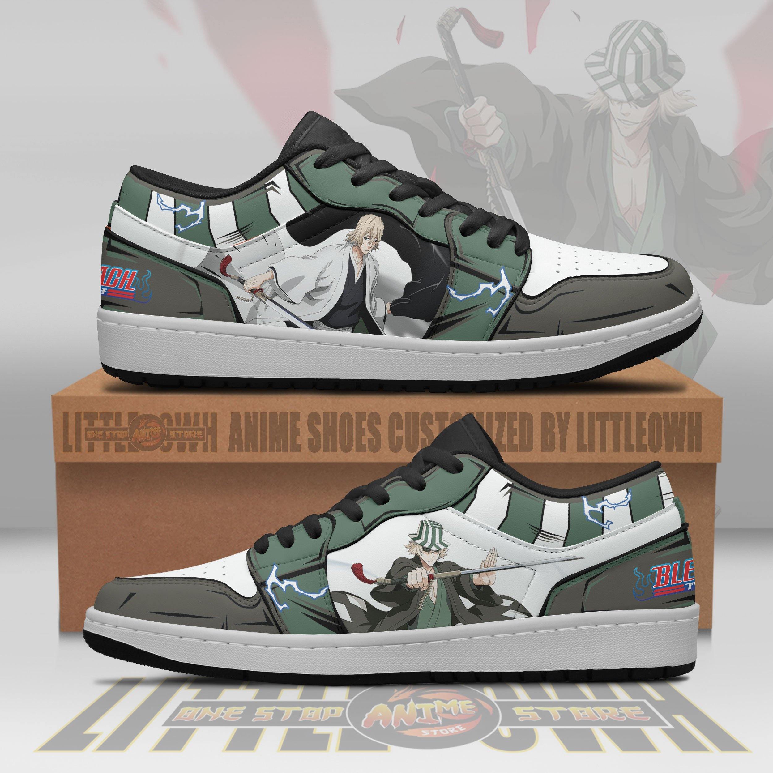 Bleach Shoes Kisuke Urahara Custom Anime Jd Low Sneakers