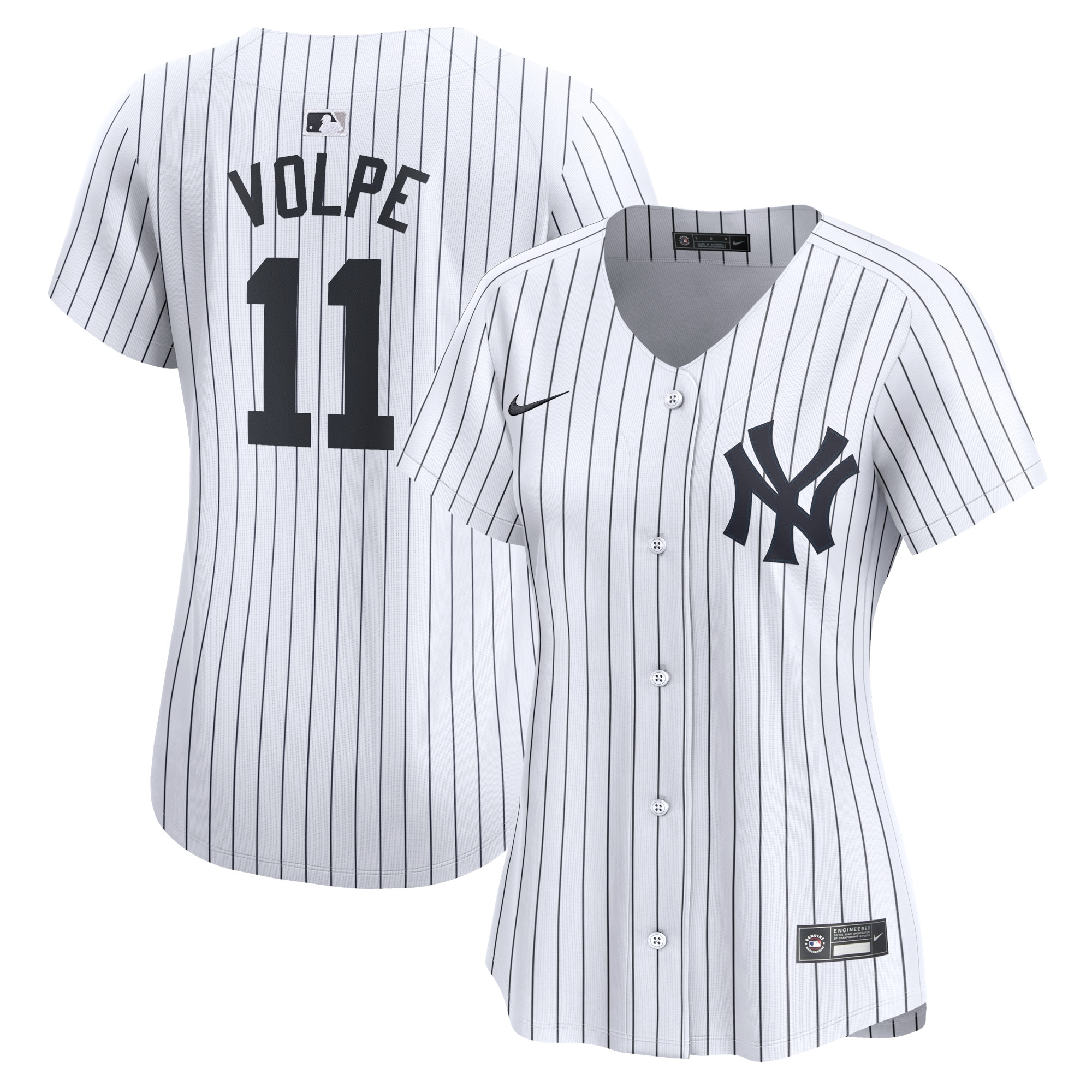 Anthony Volpe New York Yankees Women's Home Limited Player Jersey – White