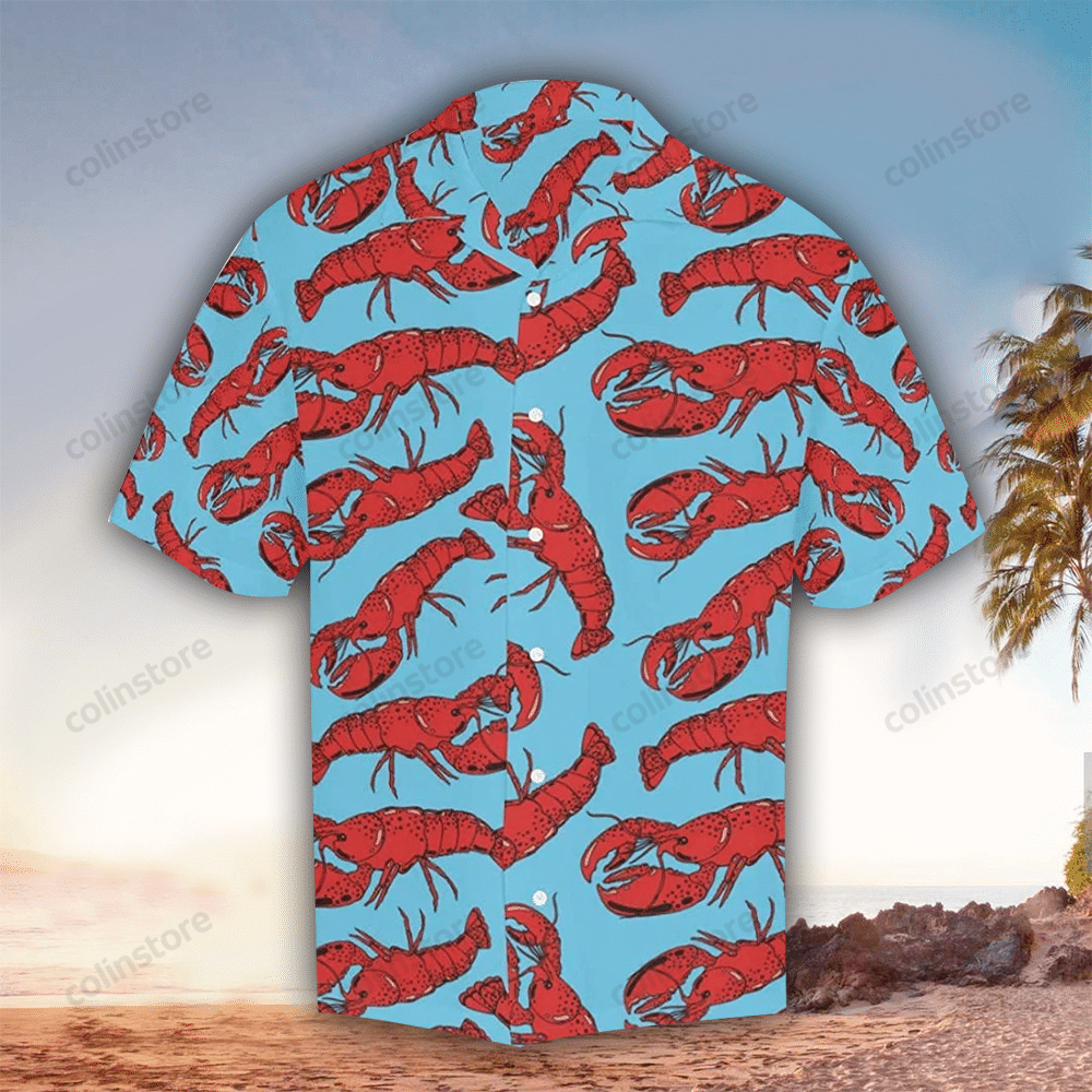 Lobster Hawaii Shirt For Lover Aloha Ha58481