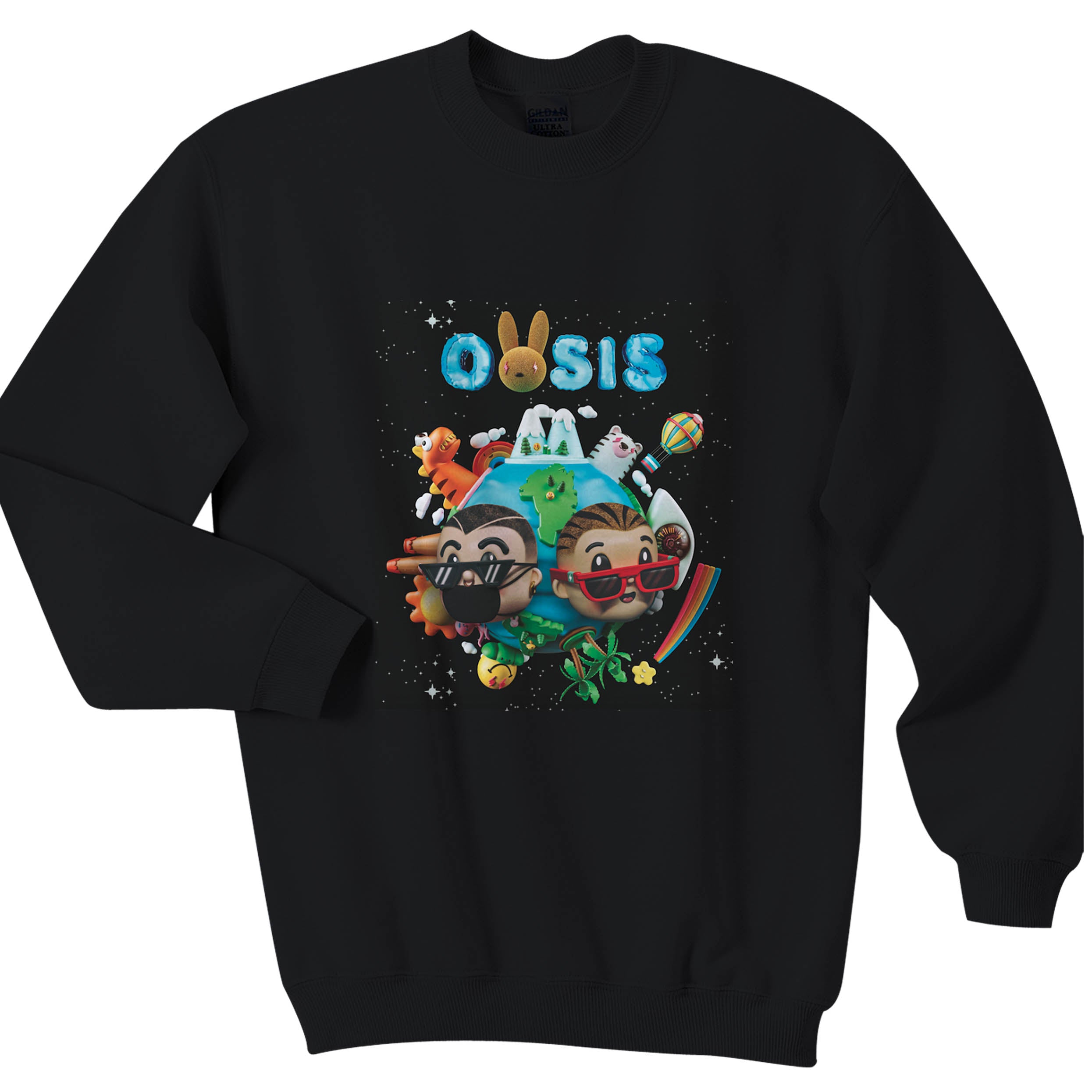 Bad Bunny And J Balvin Oasis Sweater Sweatshirt