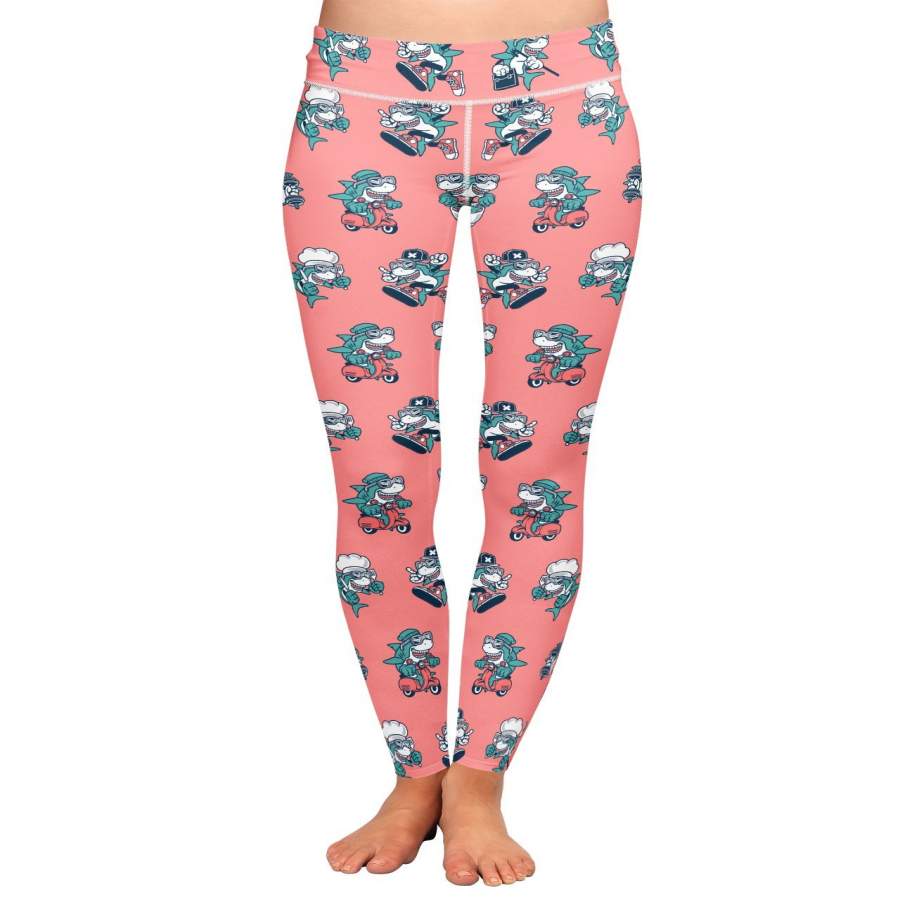 Shark Life Yoga Leggings