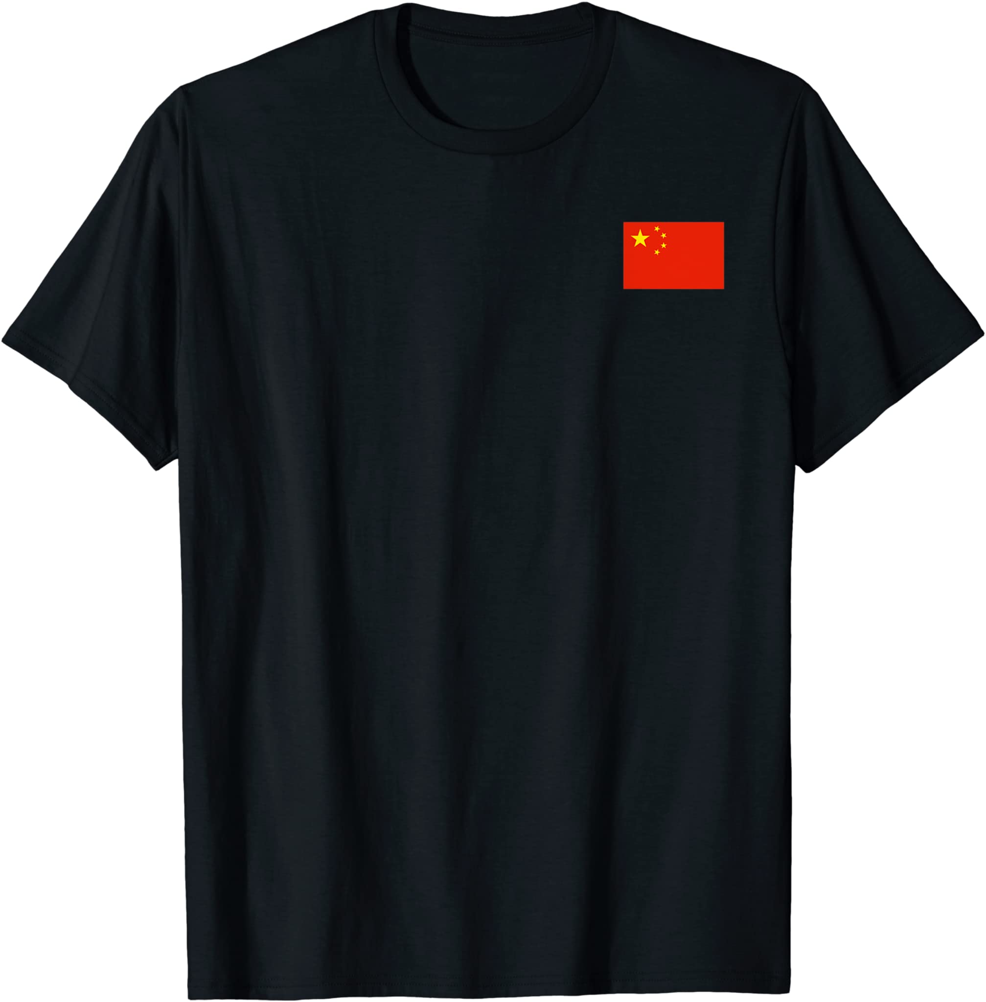 Chinese Independence Day Workwear Chinese Flag T-Shirt