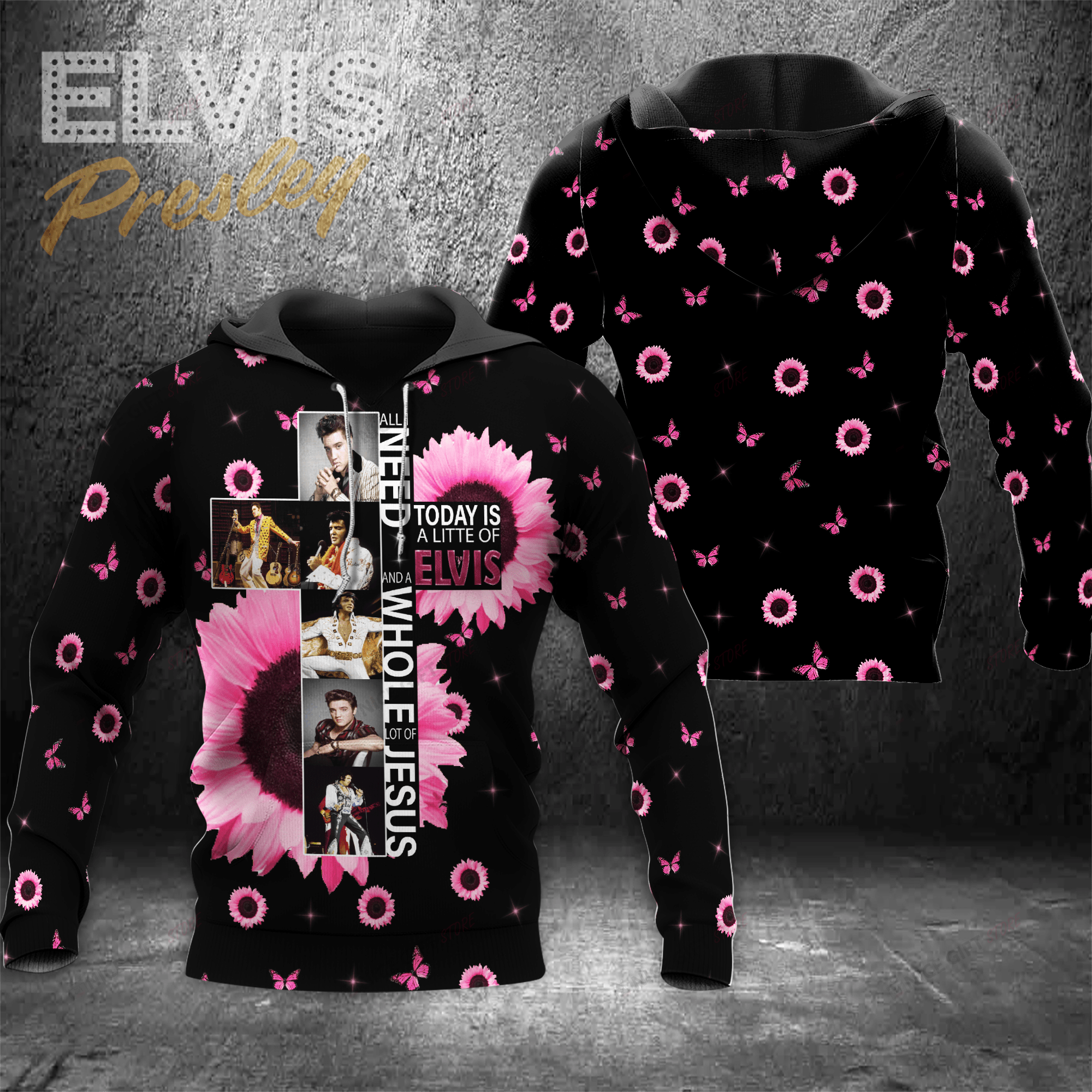 Elvis Presley Hoodie 3D 3Ho-T5V8