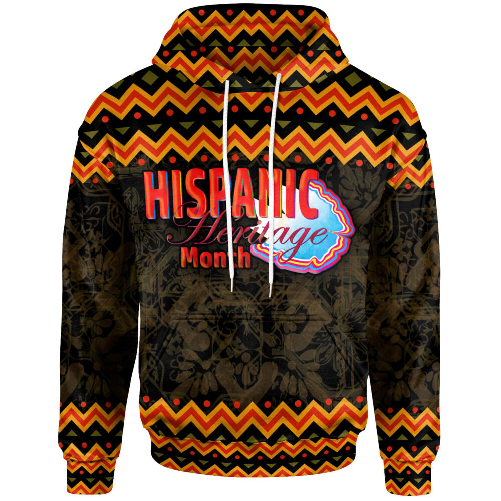 African Hoodie – Hispanic Heritage Month Hoodie