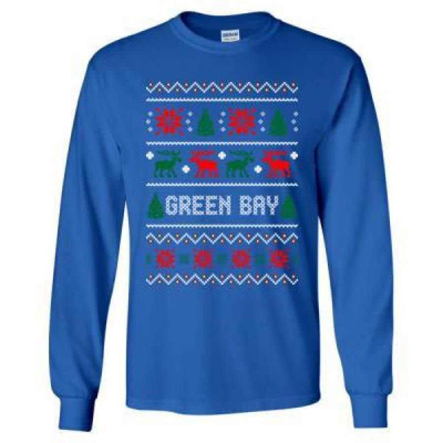 AGR Green Bay Ugly Christmas Sweater Xmas – Long Sleeve T-Shirt