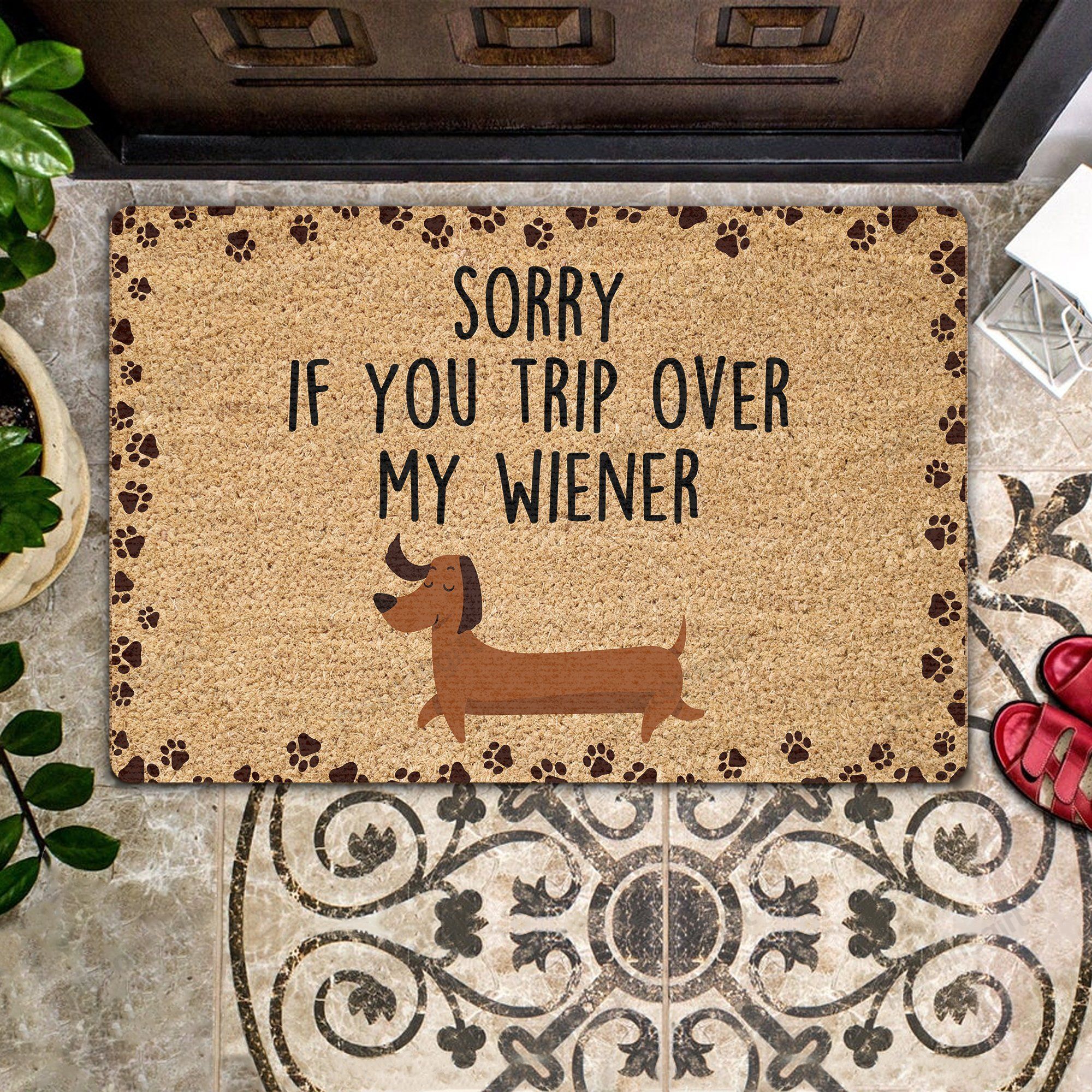 Sorry If You Trip Over All Over Printing Doormat