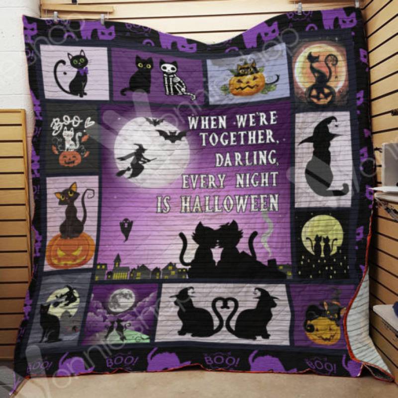 Cat Love Halloween Blanket AU1603 97O41