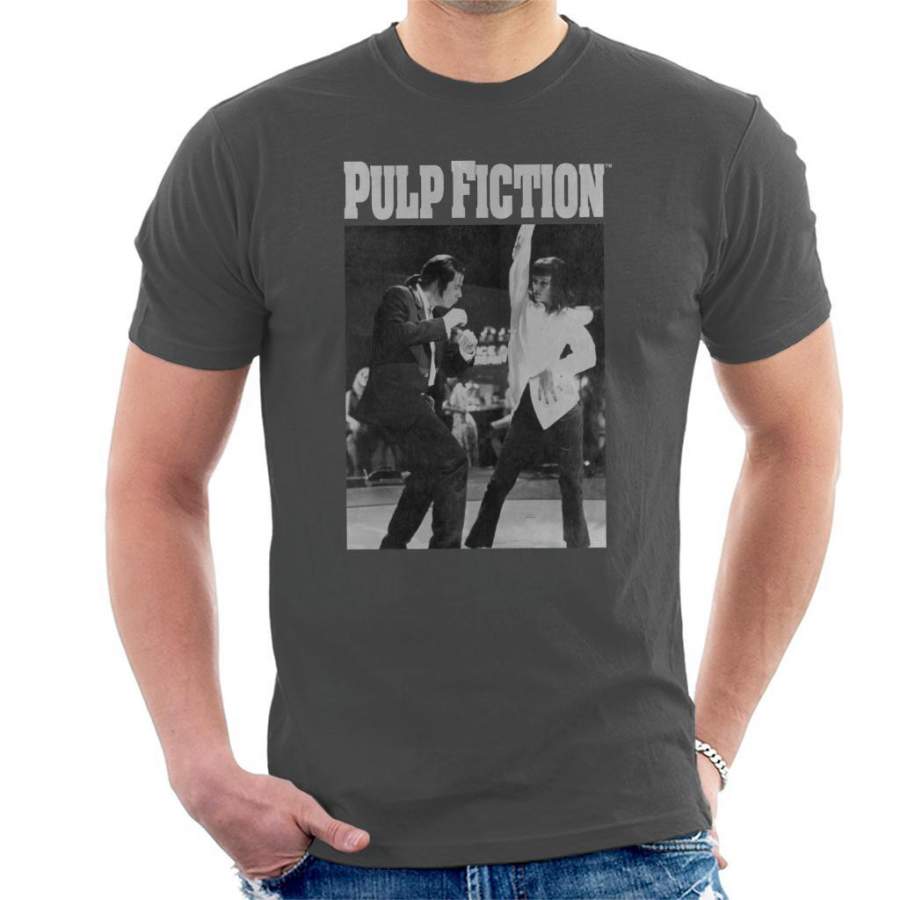 Pulp Fiction Dancing Jack Rabbit Slims Vincent Mia Men’s T-Shirt