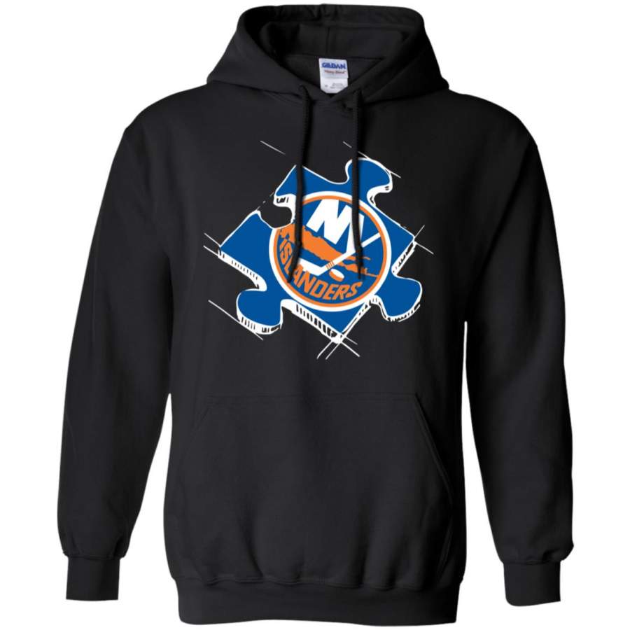 New York Islanders Autism puzzle Hoodie – Moano Store