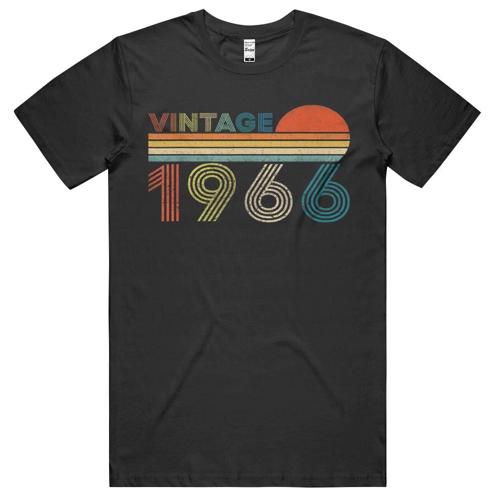 54 Years Old 54th Birthday Gift Awesome Since Vintage 1966 Unisex Shirt