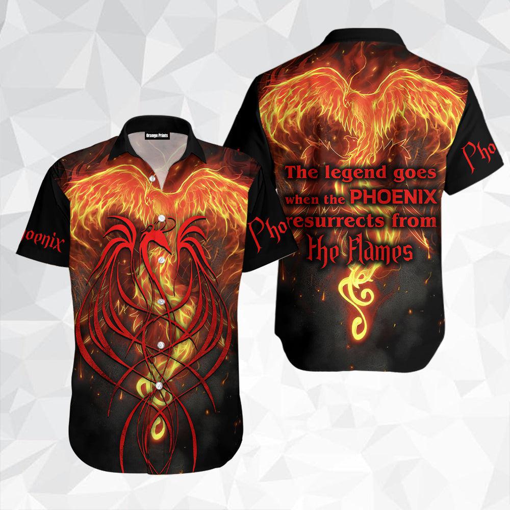 Phoenix Tattoo Hawaii Shirt For Men Women Ha108739