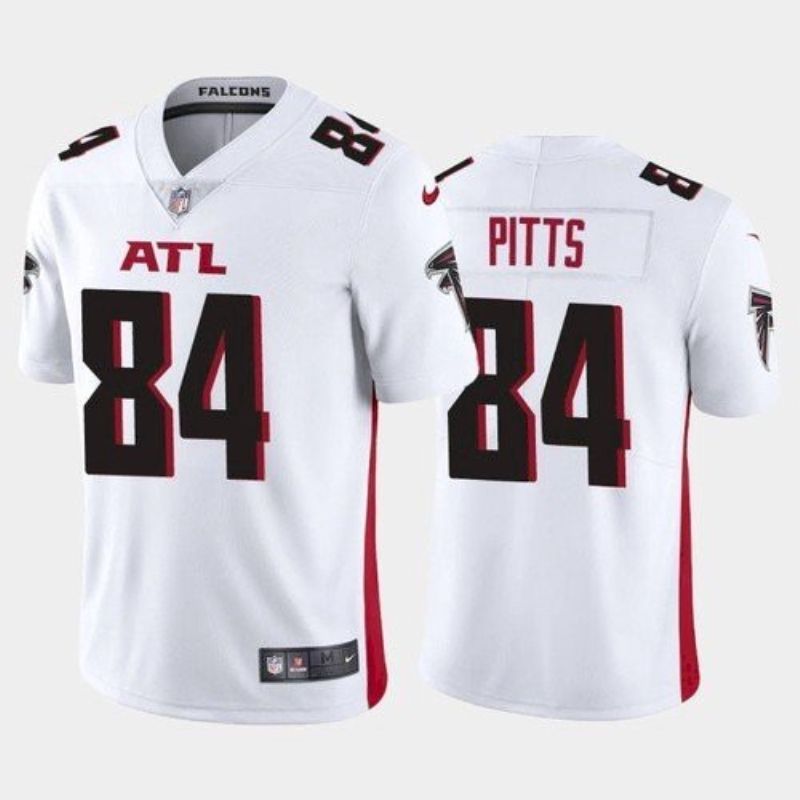 Atlanta Falcons Kyle Pitts #84 2021 Draft NFL White Jersey For Fans