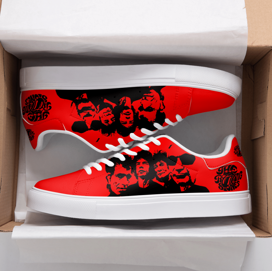 The Rolling Stones 3D Over Printed Shoes Ver 3