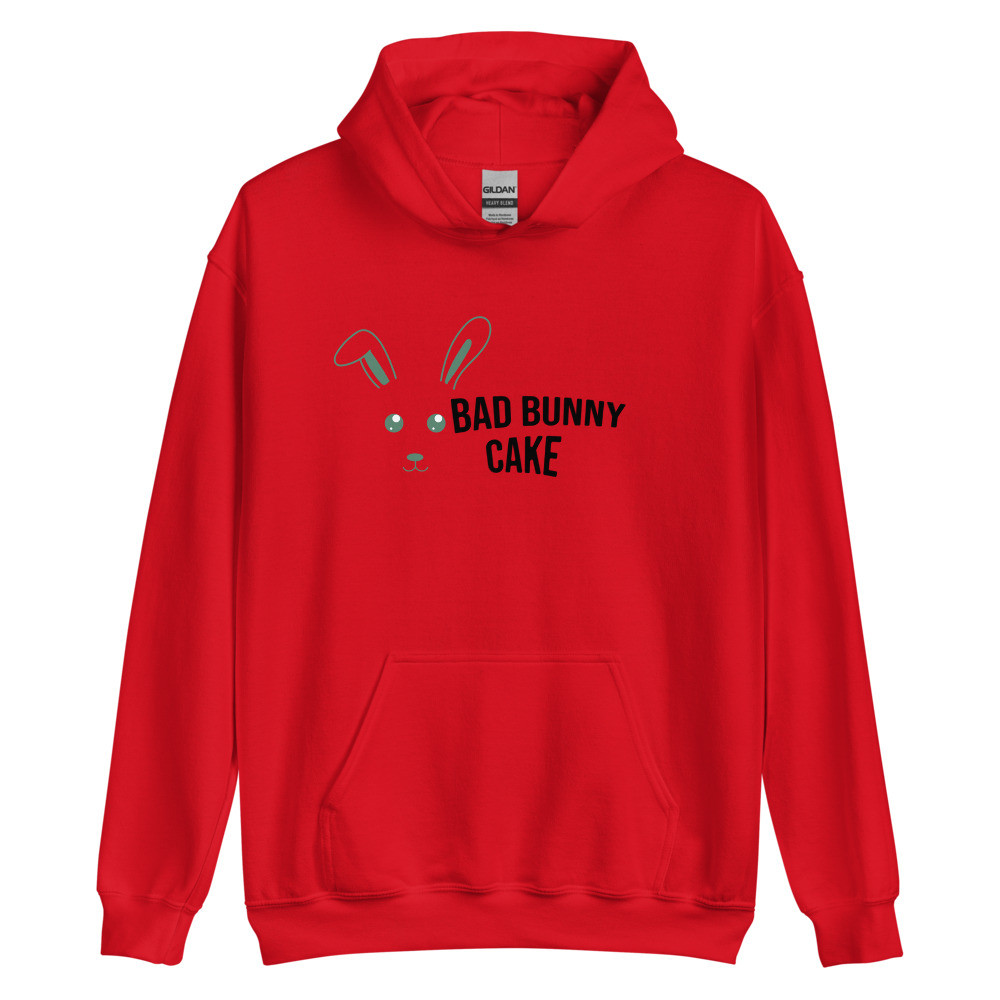 Bad Bunny Merch Bad Bunny Cake Pullover Hoodie