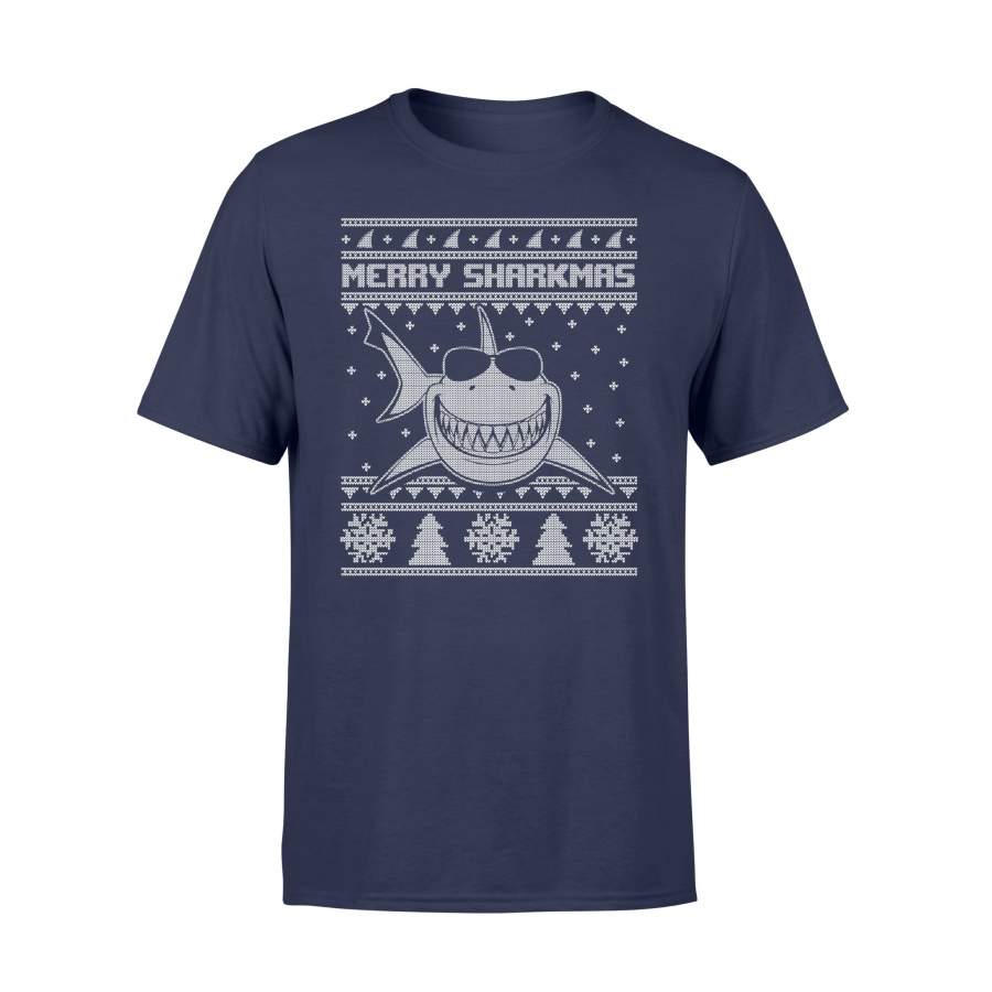 Christmas – Shark – Merry Sharkmas T-Shirt