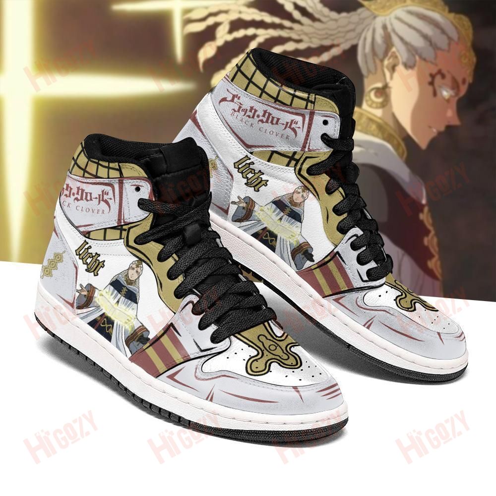 Third Eye Patolli Licht Sneakers Black Clover Anime Shoes