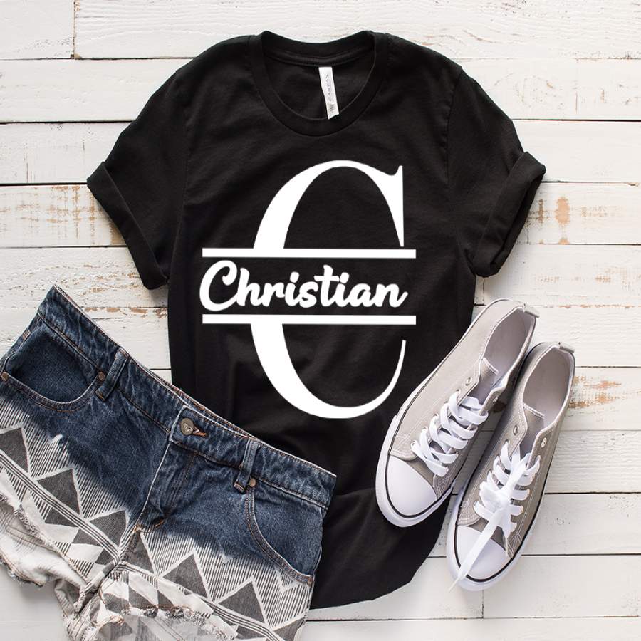 “Customize your T-Shirt with your Name”