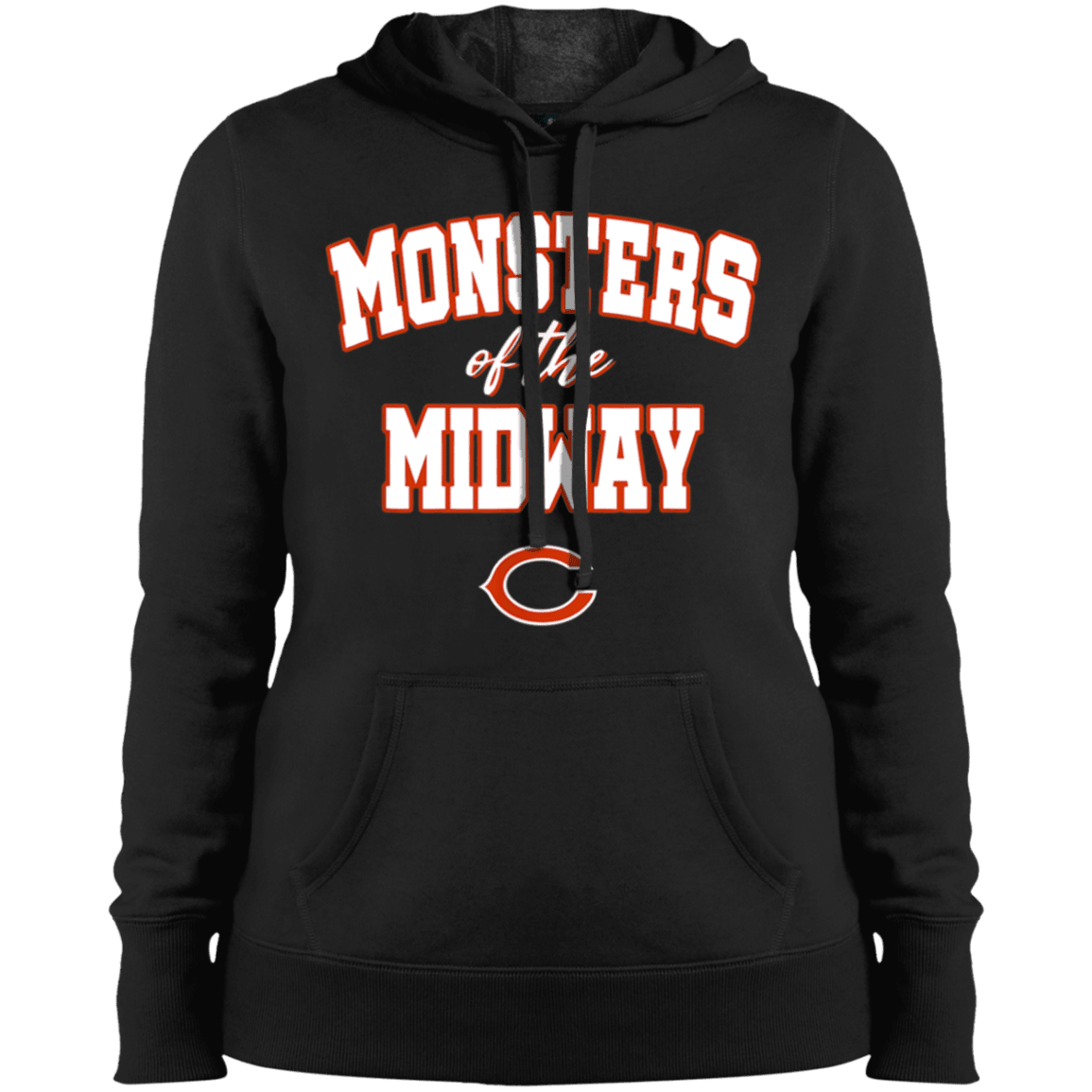 Monsters Of The Midway Chicago Bears Shirt Lst254 Sport-Tek Ladies Pullover Hooded Sweatshirt