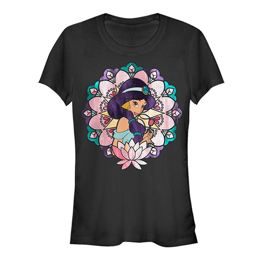 Aladdin Junior’s Jasmine Lotus Flower  T Shirt