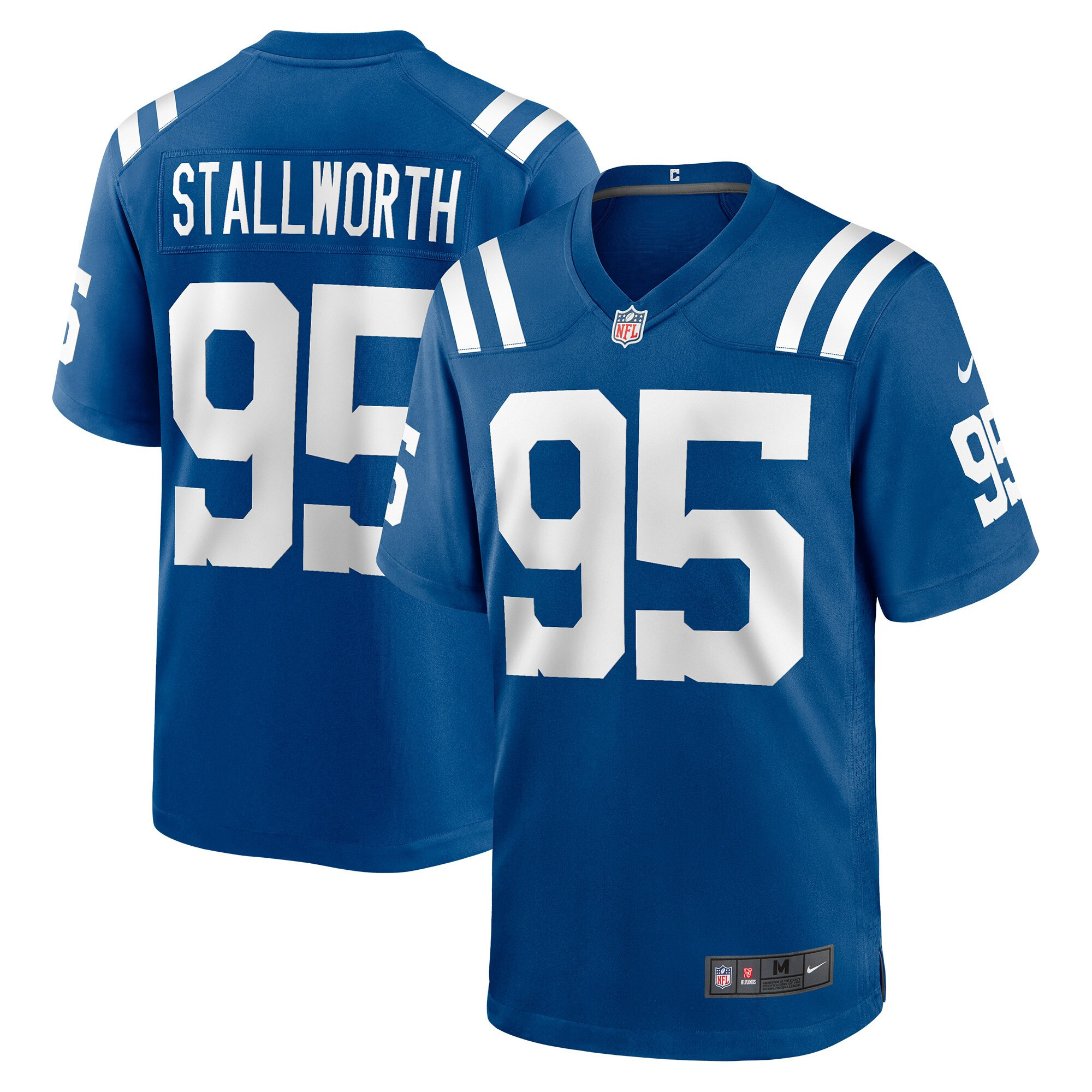 Taylor Stallworth Indianapolis Colts Game Player Jersey – Royal NFL