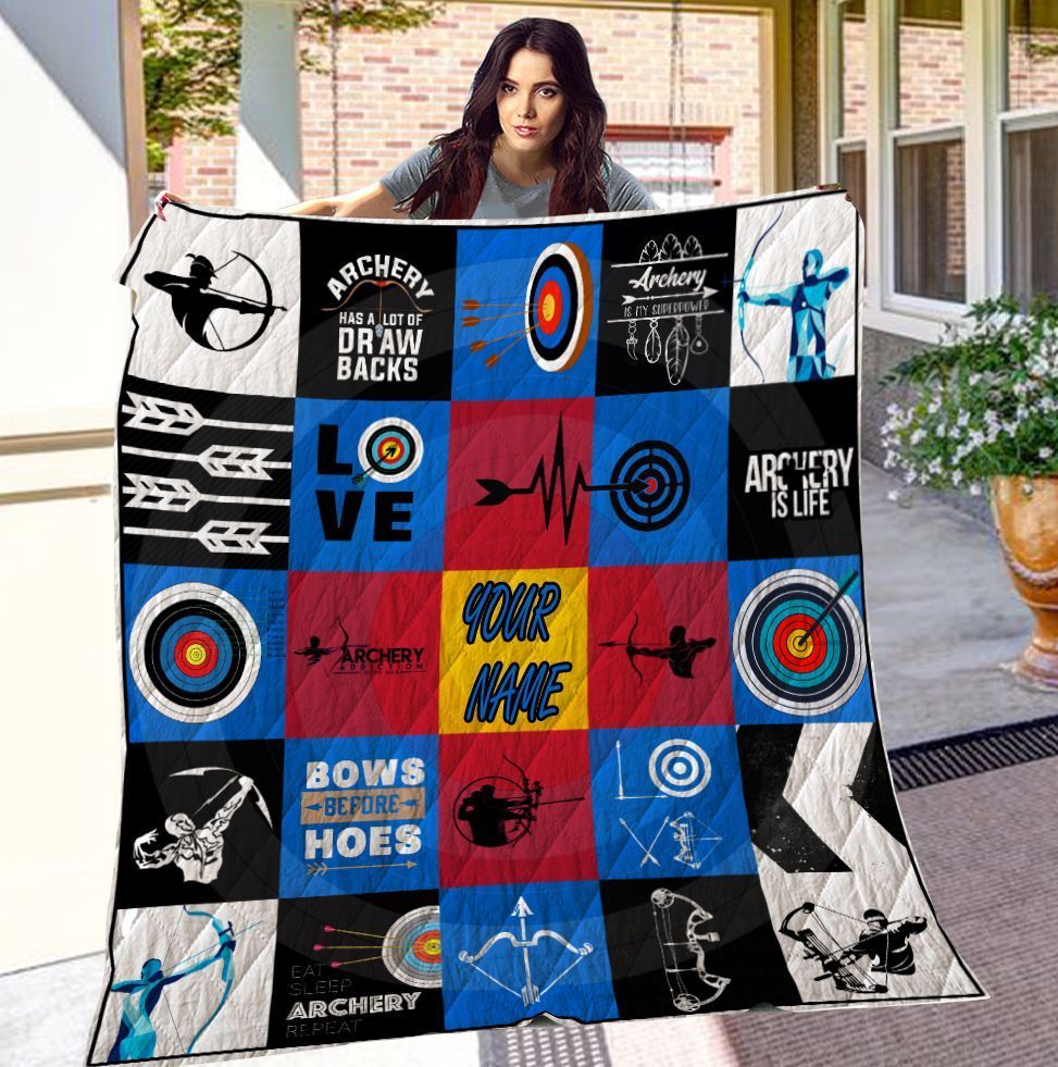 Archery Custom Name Quilt