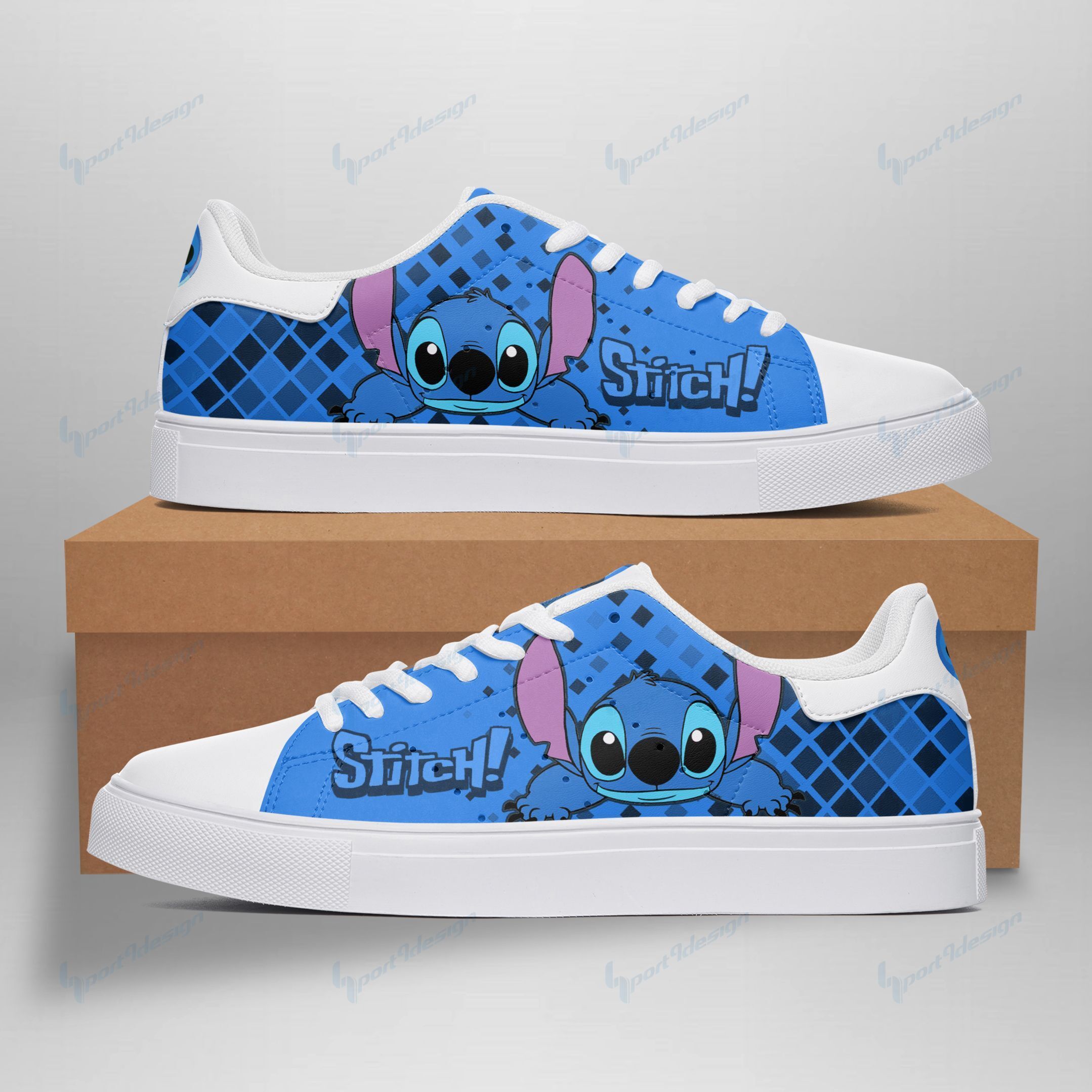 Stitch SS Custom Shoes 038