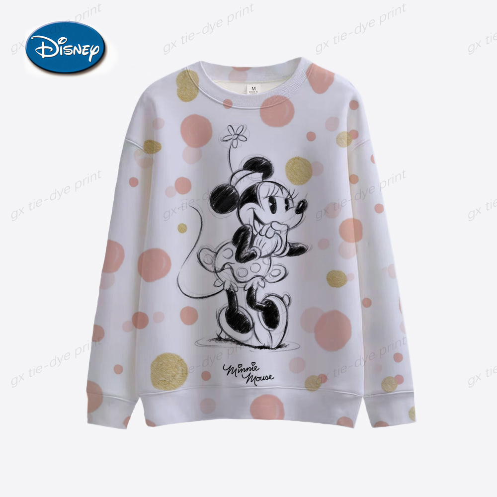 2022 Women’s Disney Mickey Mouse 3D Sweater Fashion Men’s Crew Neck Sweater Autumn Casual Long Sleeve Sweater Women’s Sweatshirt alx