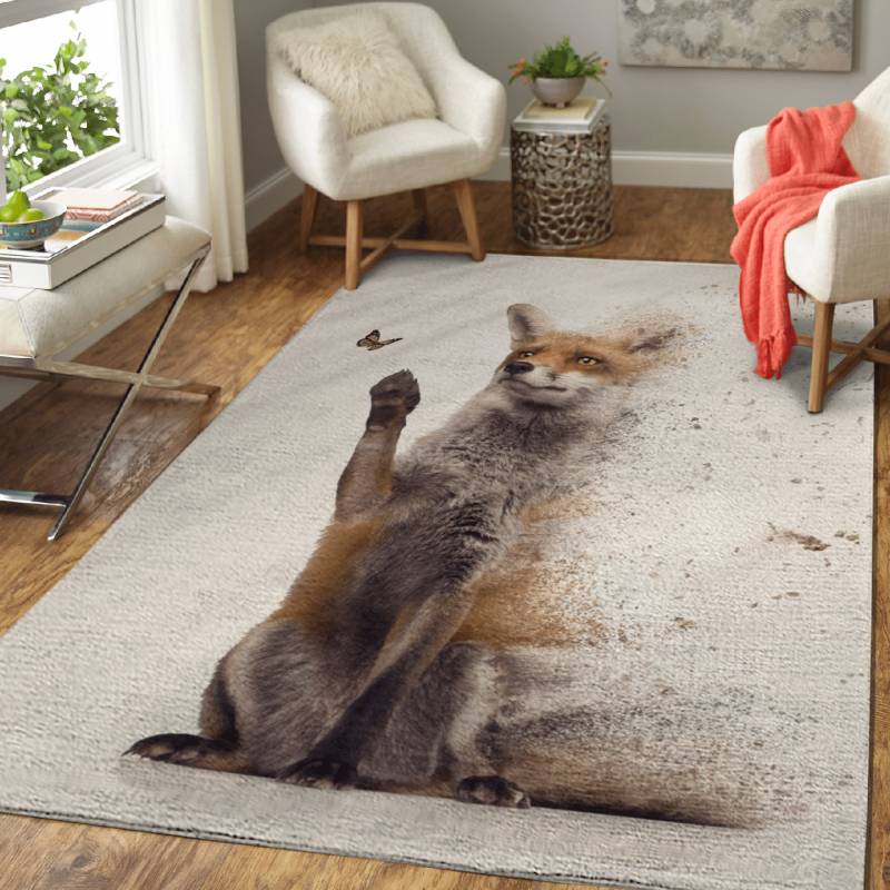 The Dispersion Fox – Animals Area Rug Carpet