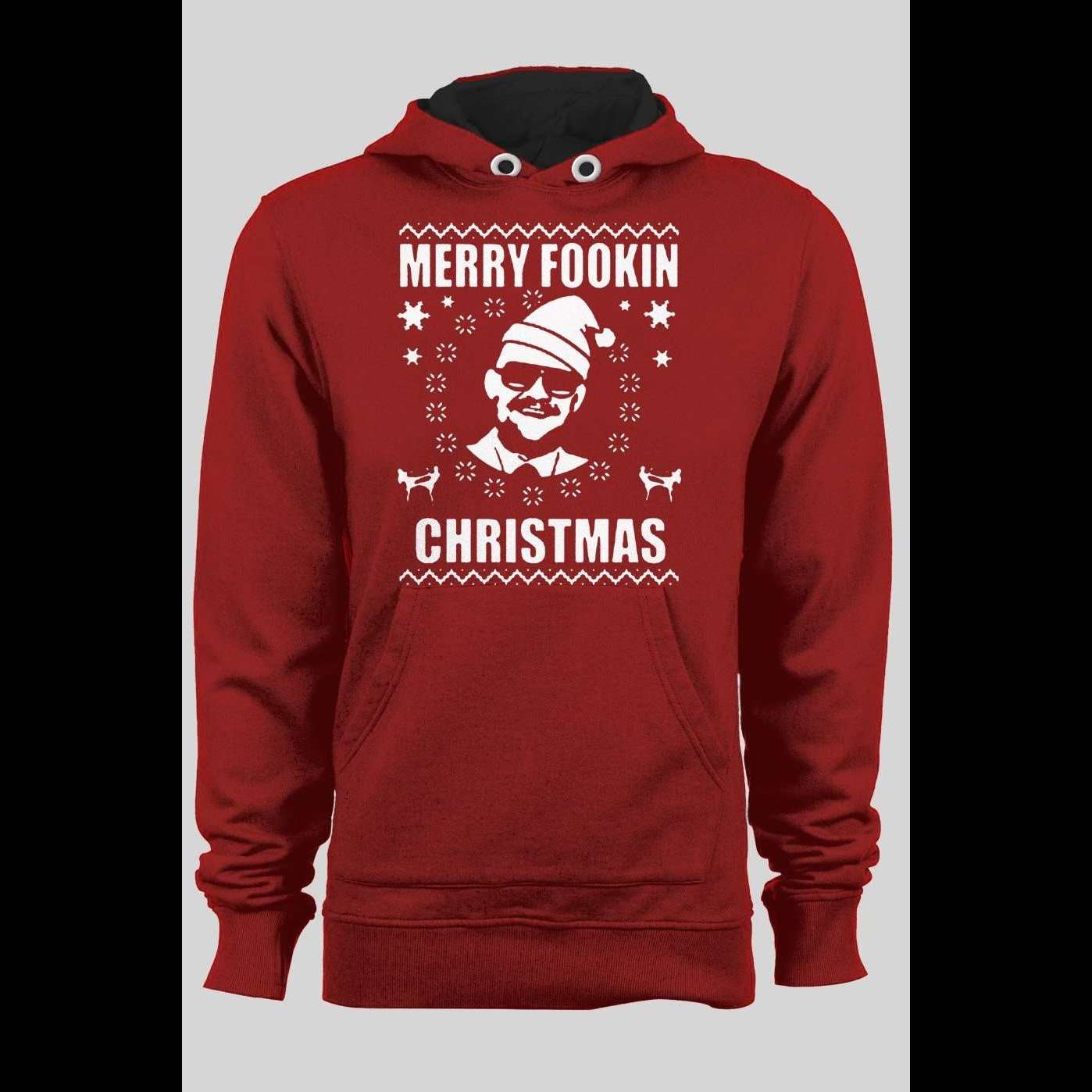 CONOR MCGREGOR MERRY FOOKIN CHRISTMAS HOLIDAY HOODIE