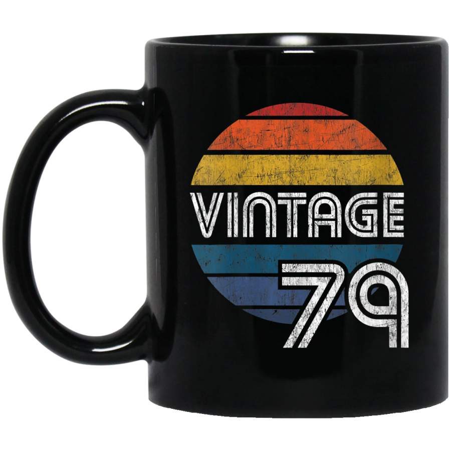 Vintage 1979 40th Birthday Gift Top Coffee Mug