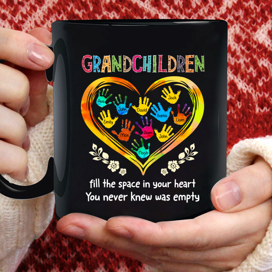 Grandchildren Fill The Space In Your Heart Mug