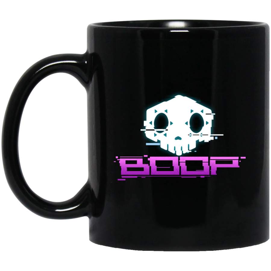 Boop Design Vintage Mug Black Mug