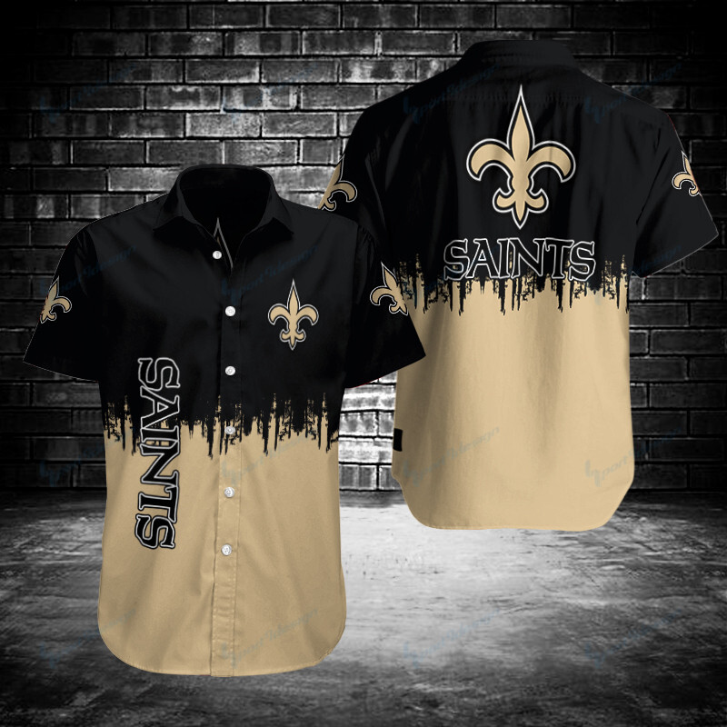 New Orleans Saints Button Shirt Bg720