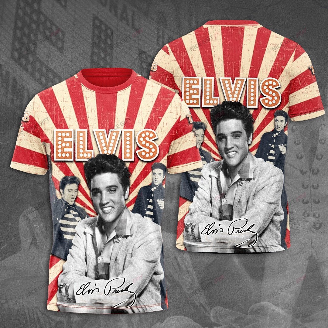 Elvis Presley 3D T-Shirt 3Ts-W0O5