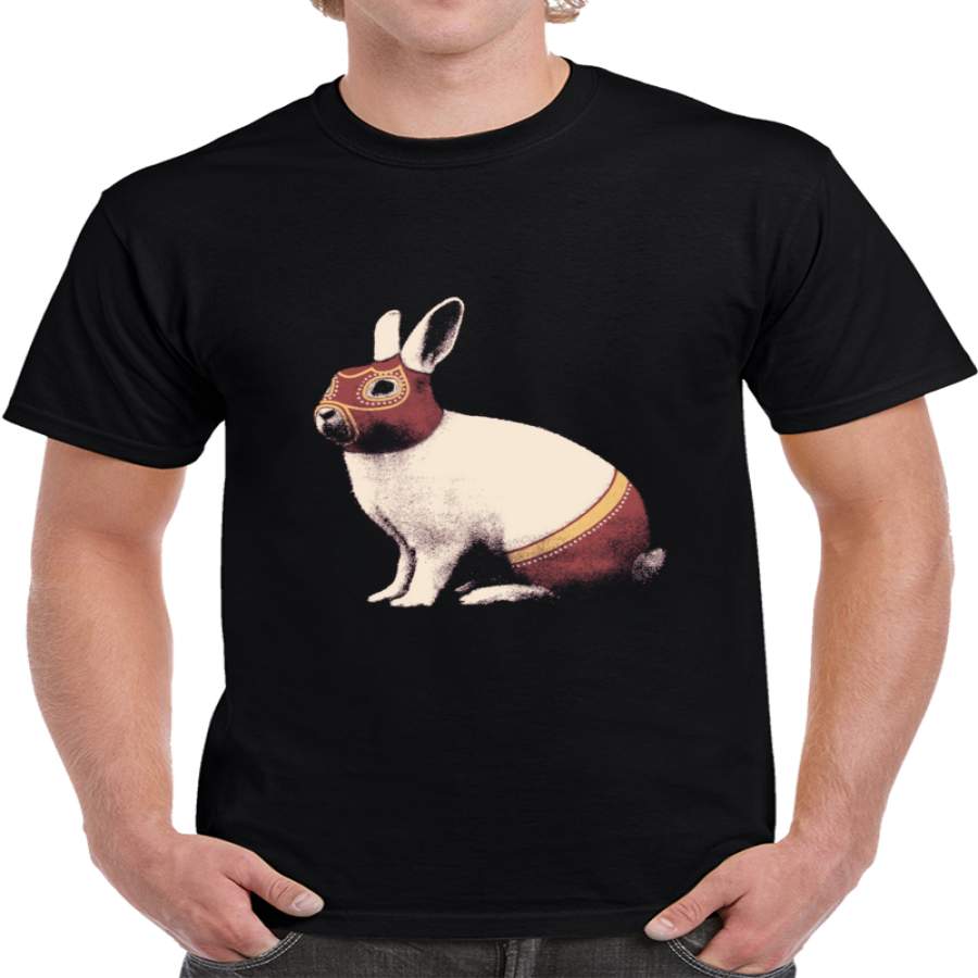 Rabbit Wrestler T Shirt