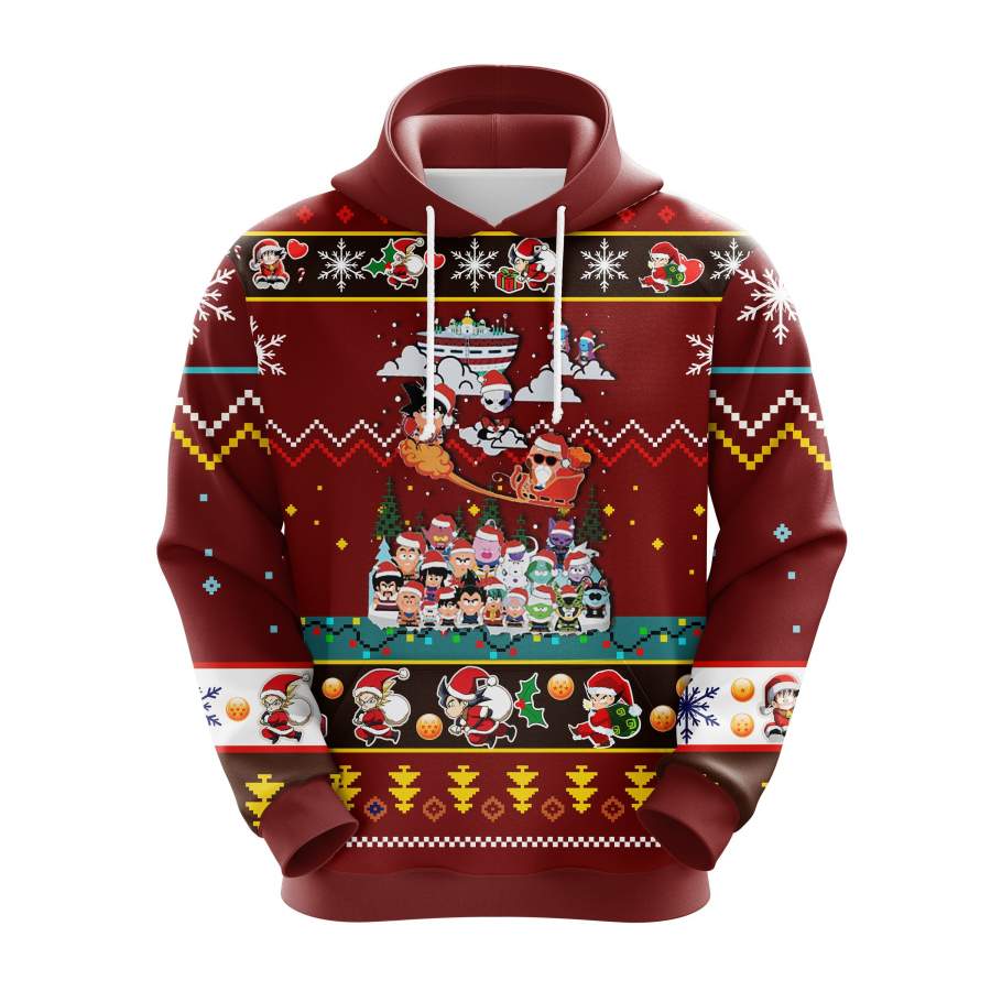 Dragon Ball Christmas cute Noel Mc Ugly Hoodie 5 – Amazing Gift idea