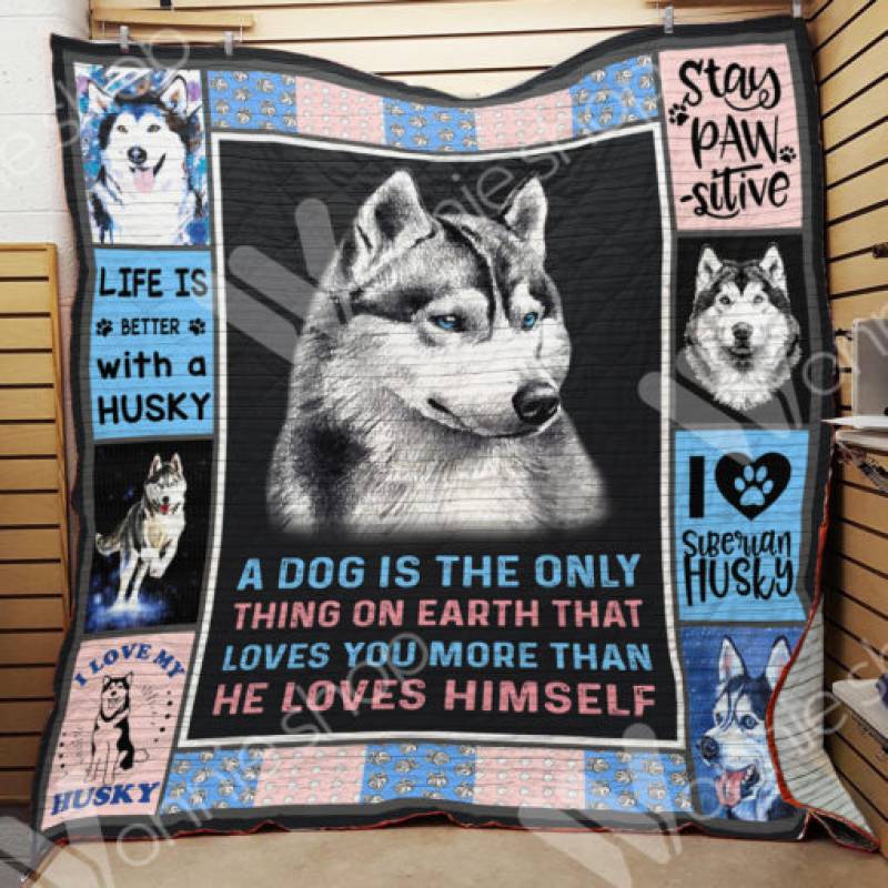 Siberian Husky Dog Blanket OCT1502 69O57