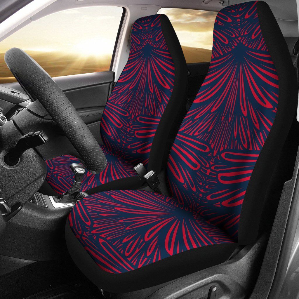 New England Patriots Inspired Art Deco Seat Covers