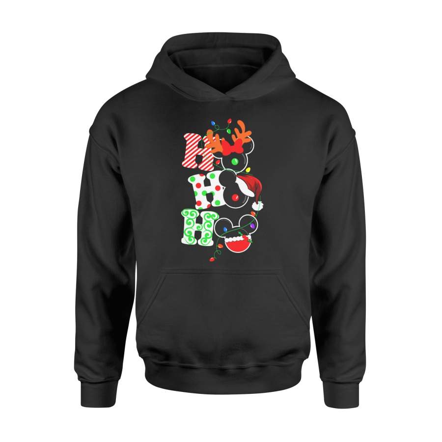 Ho Ho Ho Mouse Ugly Christmas T-Shirt – Standard Hoodie