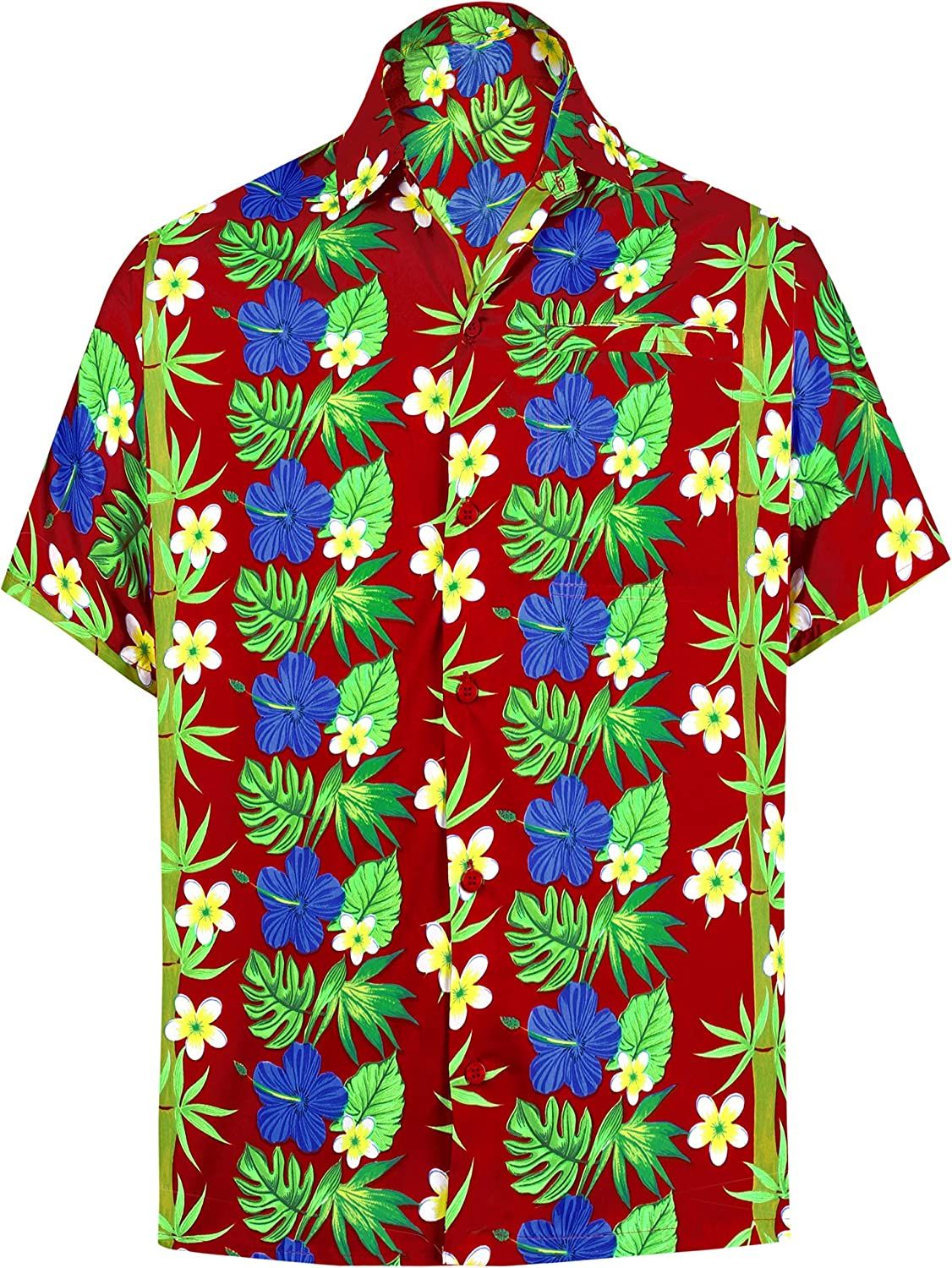 Hibiscus Red Nice Design Hawaii Shirt Ha61539