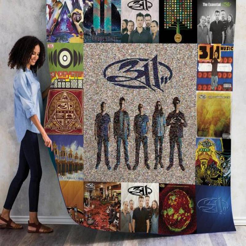 311 Band Album Quilt Blanket