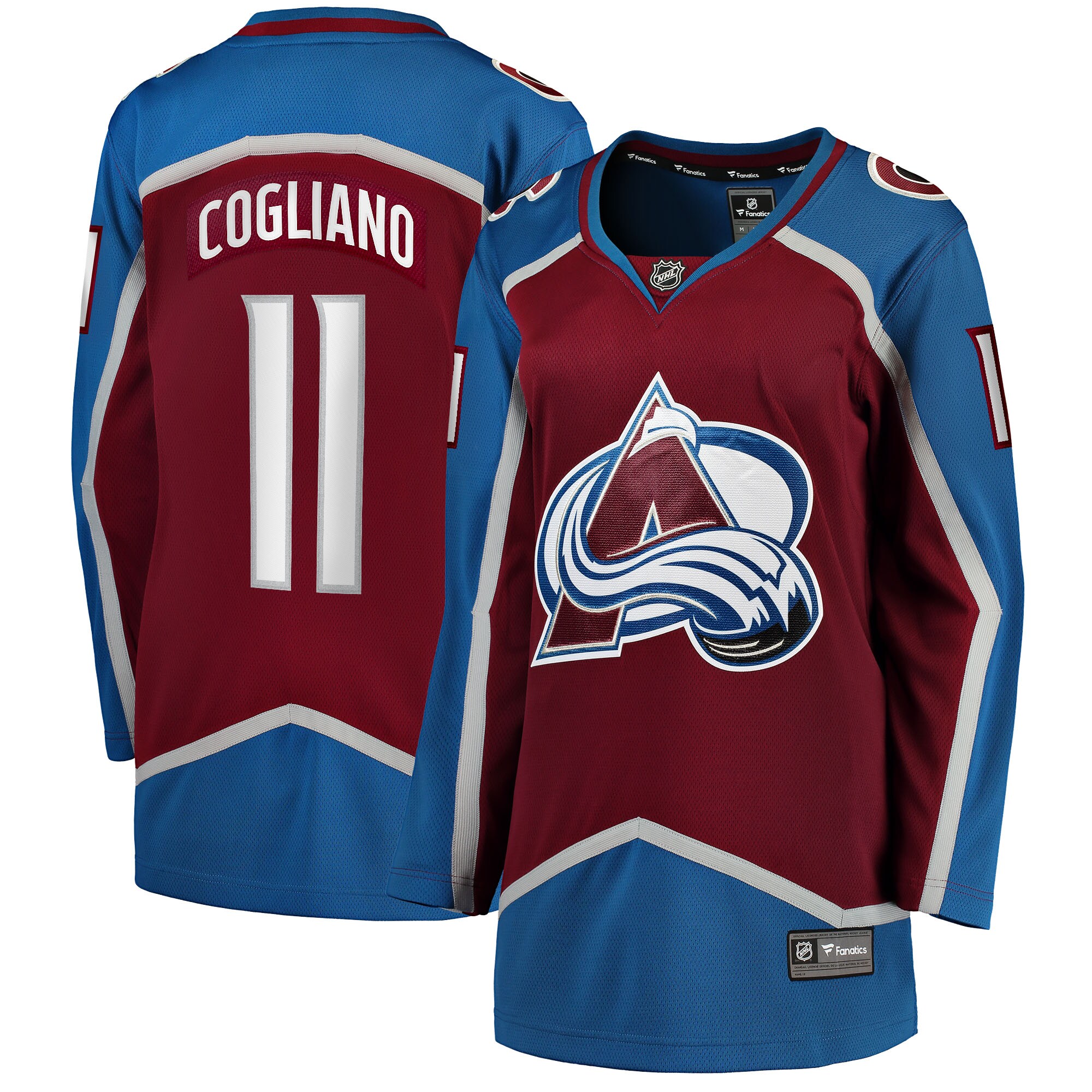 Andrew Cogliano Colorado Avalanche Branded Women's Home Breakaway Player Jersey – Burgundy