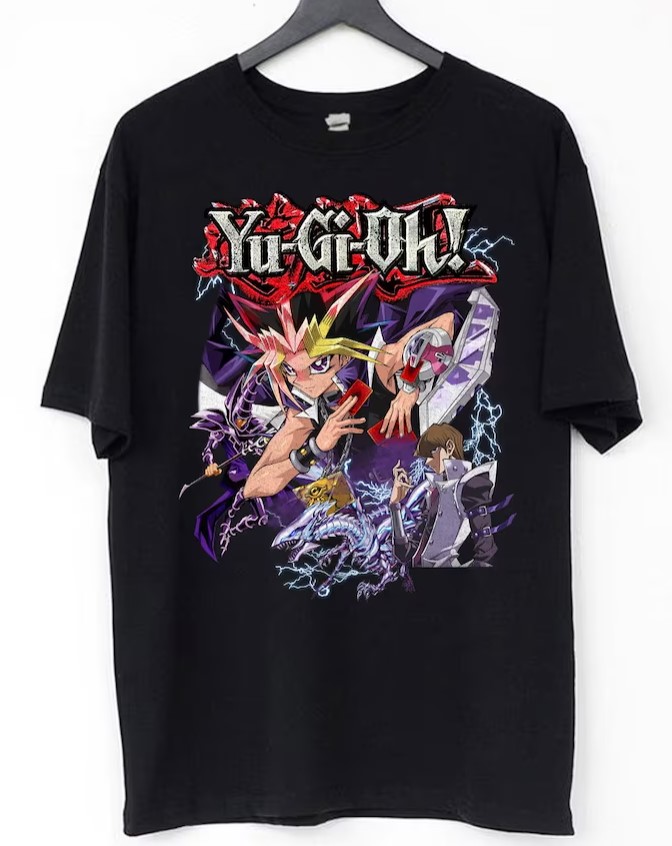 Yu Gi Oh  Anime Black Yu Gi Oh Unisex Shirt Outfit