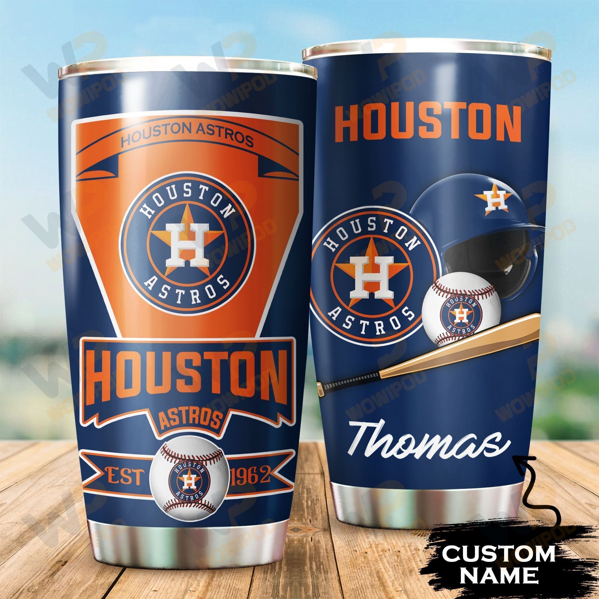 Houston Astros Custom Tumbler 127 L1BTH0199