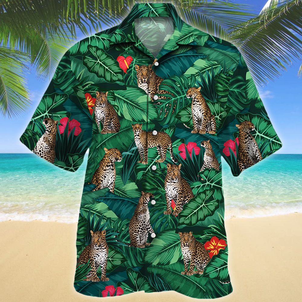 Leopard Lovers Gift Hawaiian Shirt For Aloha Ha21501